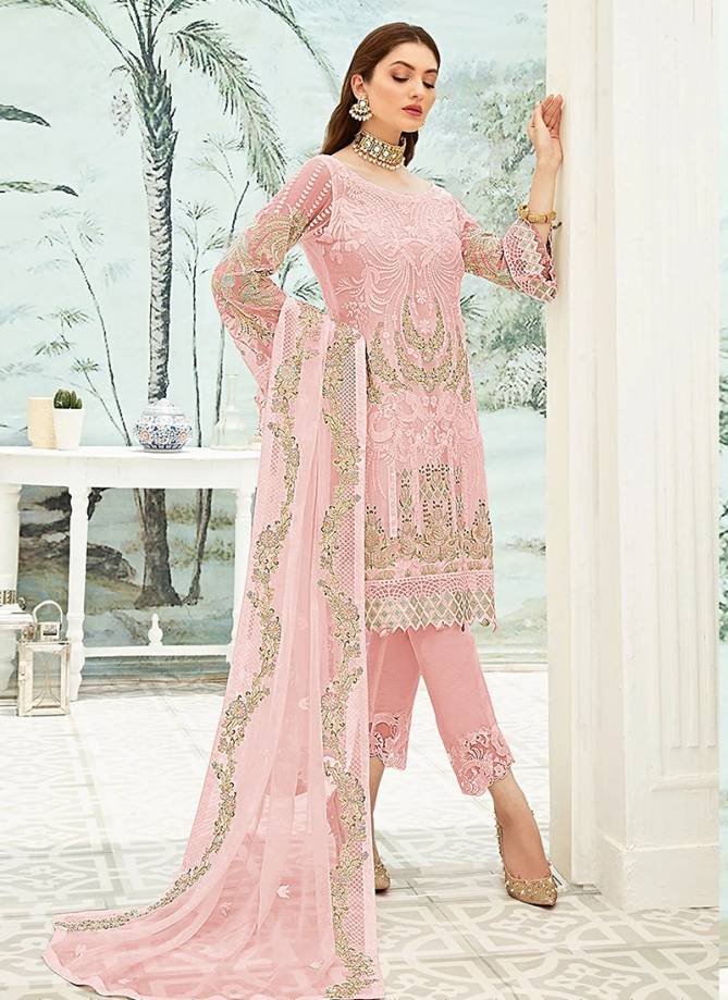 Pakistani 7111 Latest Fancy Designer Festive Wear Heavy Fox Georgette With Hevey Embroidery Work With Sequence Pakistani Salwar Suit Collection
